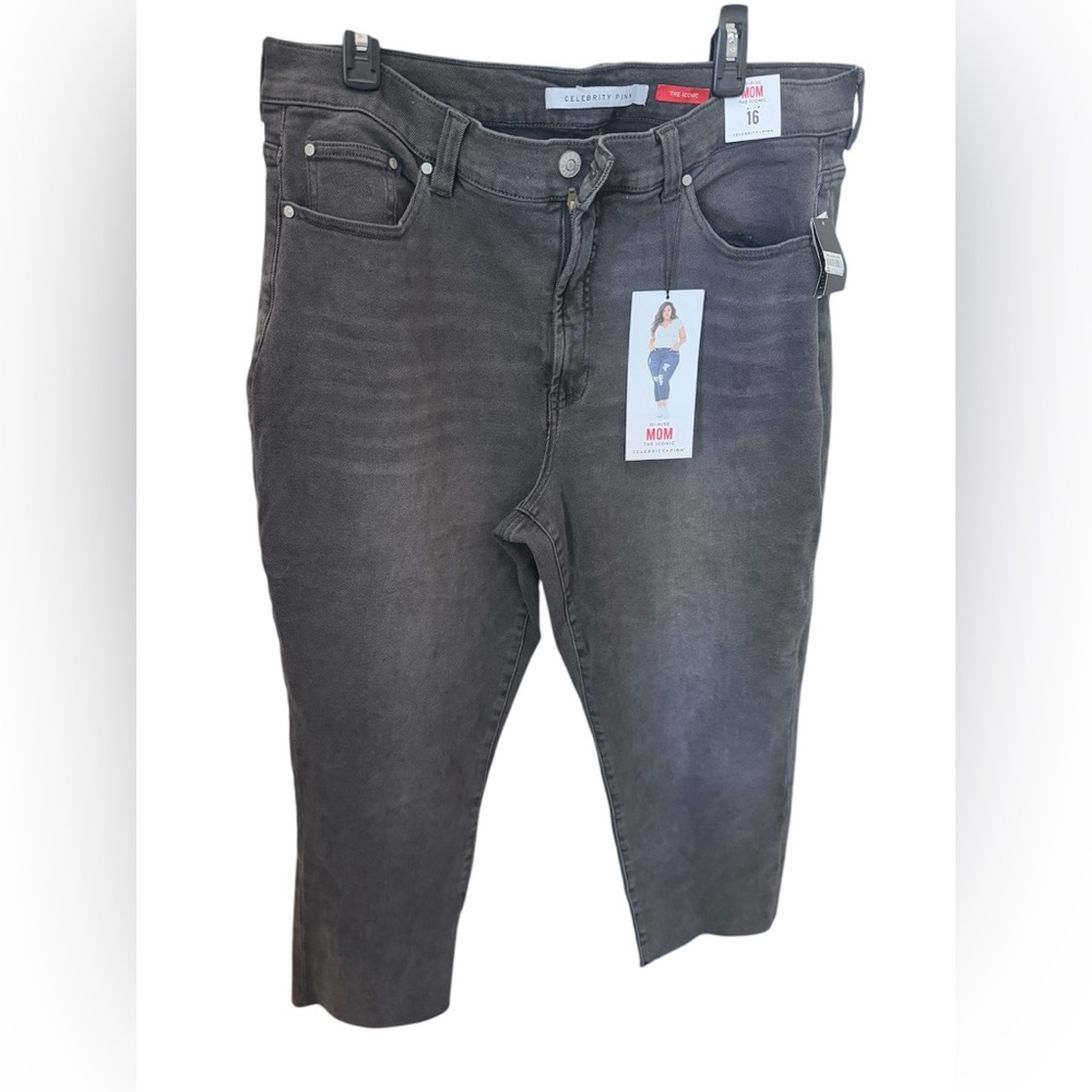 Celebrity pink hi-rise mo jeans size 16 NWT